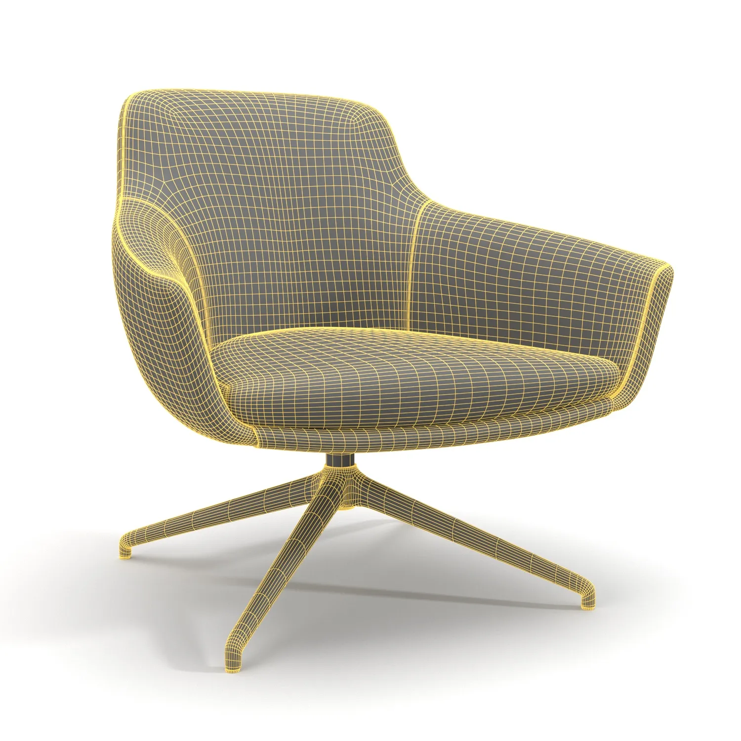 Sitonit Seating Gobi Chair PBR 3D Model_07